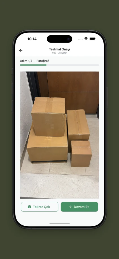 Delivery outcome and proof of delivery